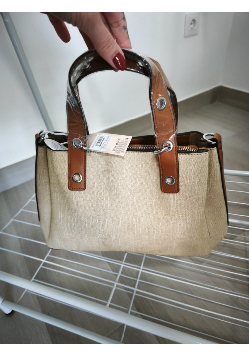 Bolso imitación lino