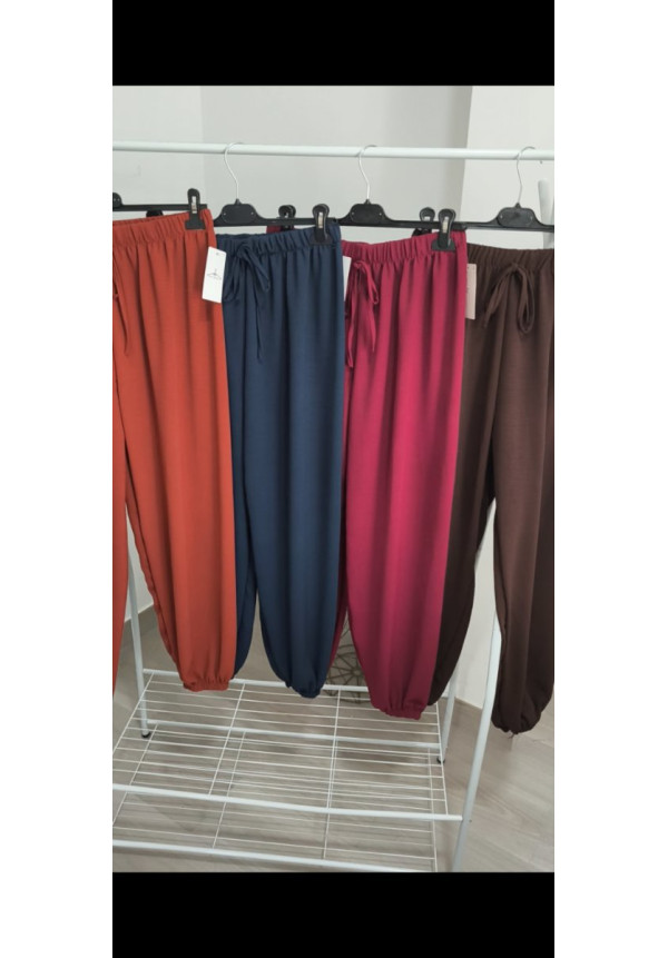 Pantalón bombacho gasa
