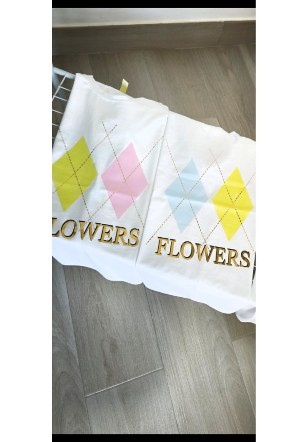 Camisetas algodón rombos