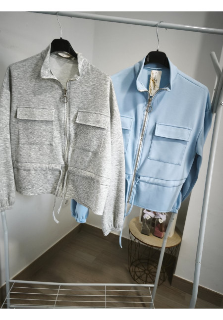 Sudadera bolsillos