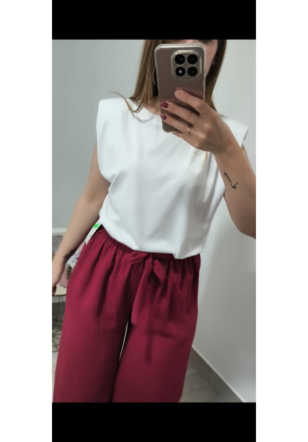 Camiseta hombreras