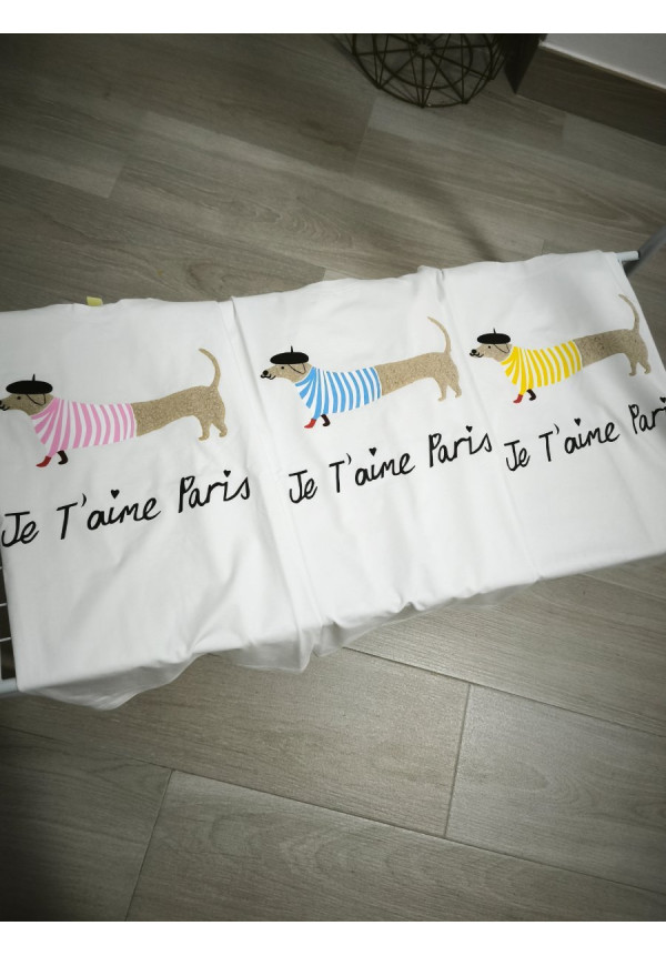 Camiseta perrito francés 