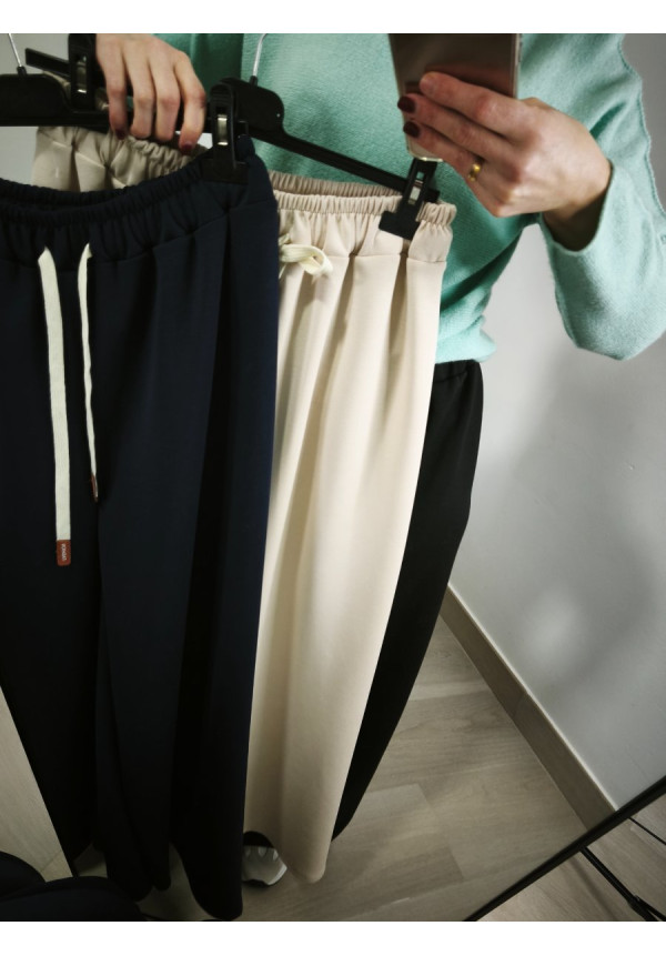 Pantalón chándal pata ancha 