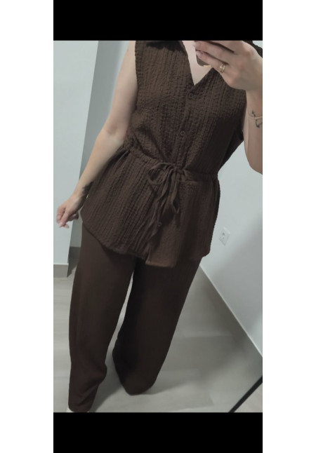 Conjunto textura amplio 