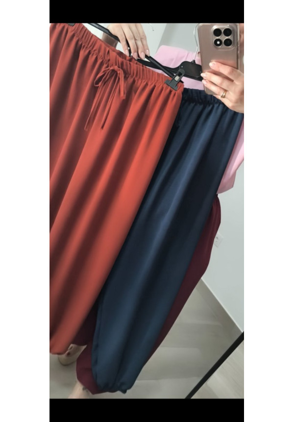 Pantalón bombacho gasa