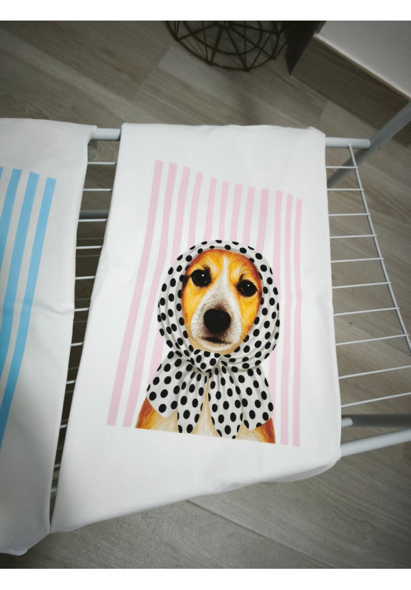 Camisetas perrito rayas