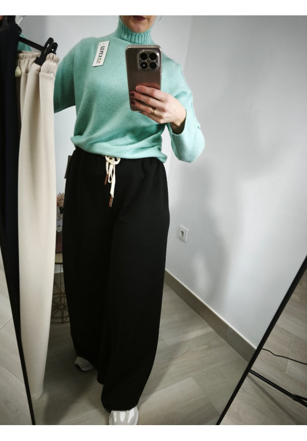 Pantalón chándal pata ancha 