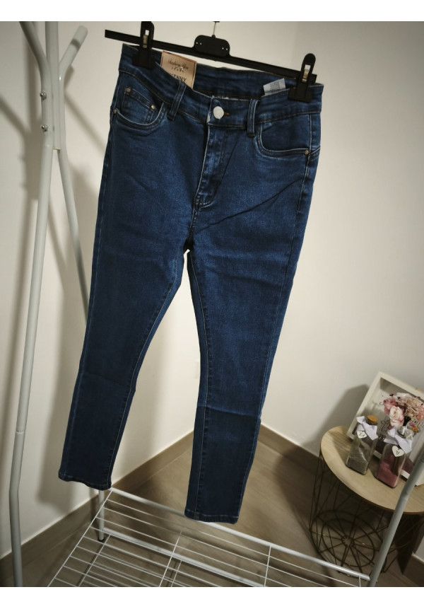 Vaquero skinny oscuro 