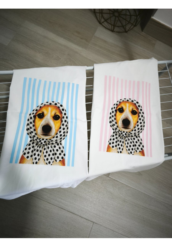 Camisetas perrito rayas