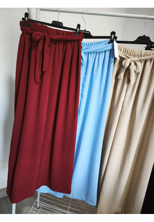 Pantalón gasa lazada