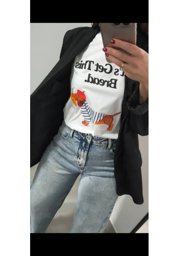 Camiseta perrito pan