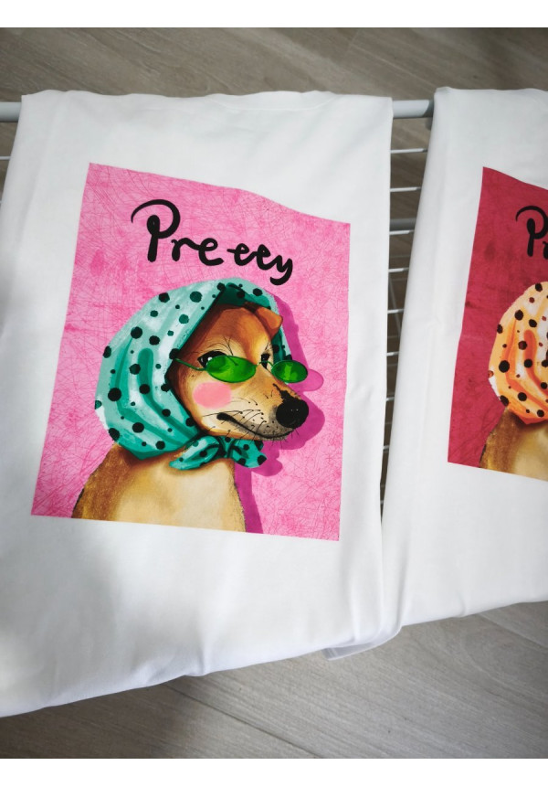 Camiseta perro gafas 