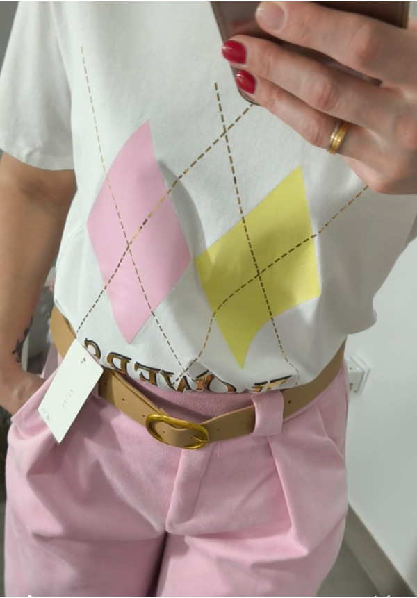 Camisetas algodón rombos