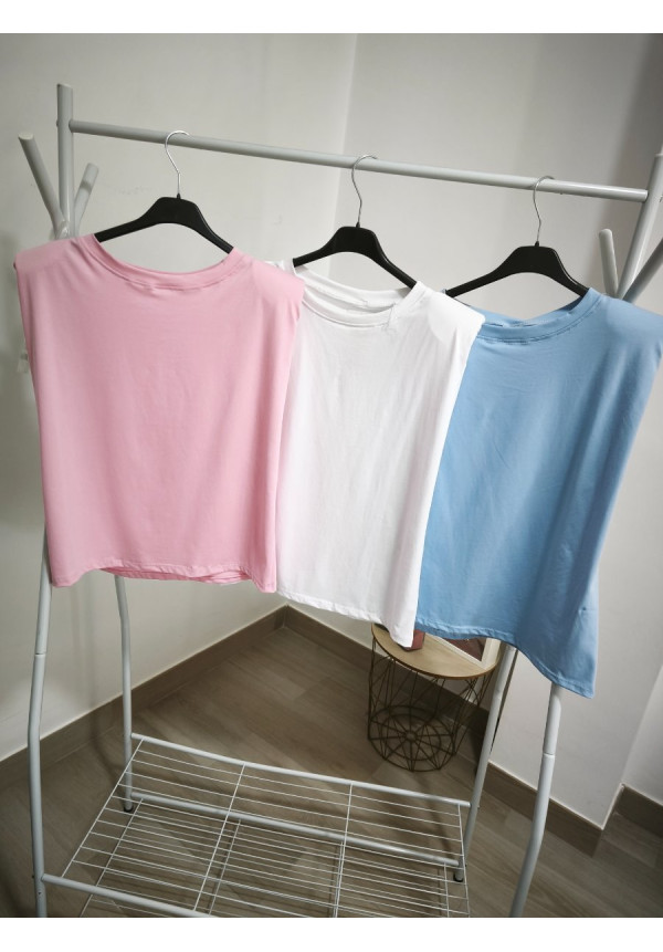 Camiseta hombreras