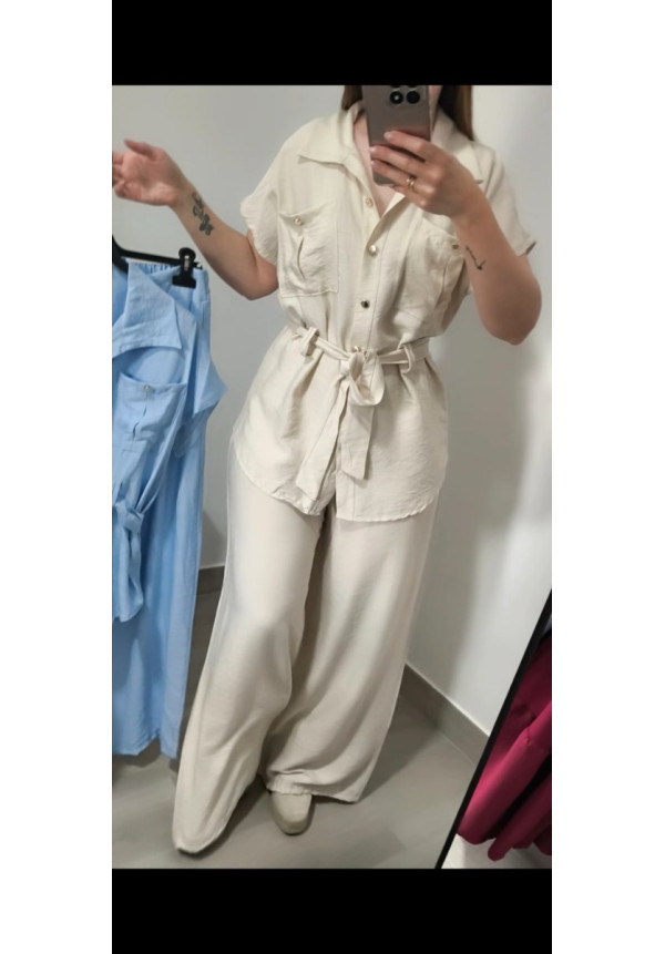 Conjunto efecto lino