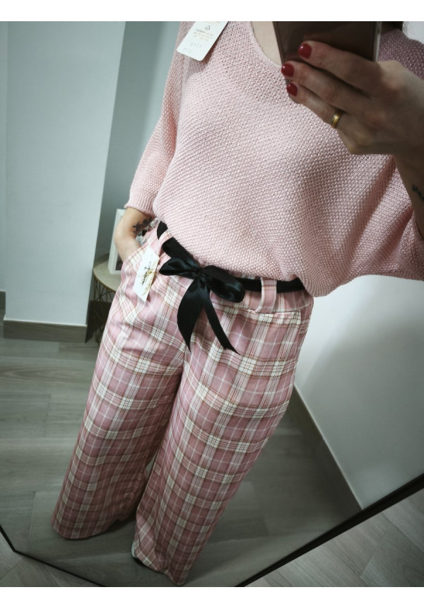 Pantalón cuadros