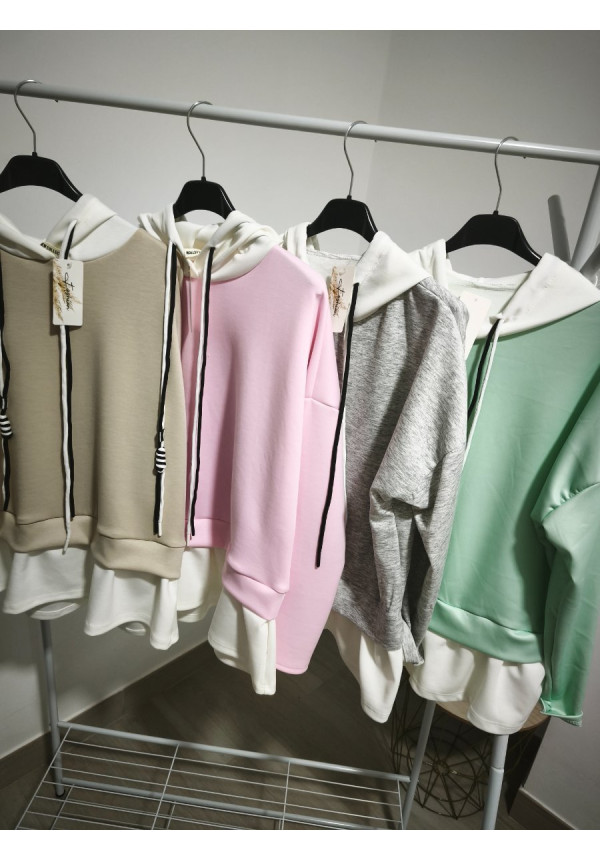 Sudadera bajo volante