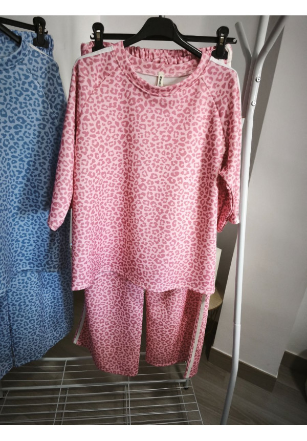 Conjunto leopardo inspiración 