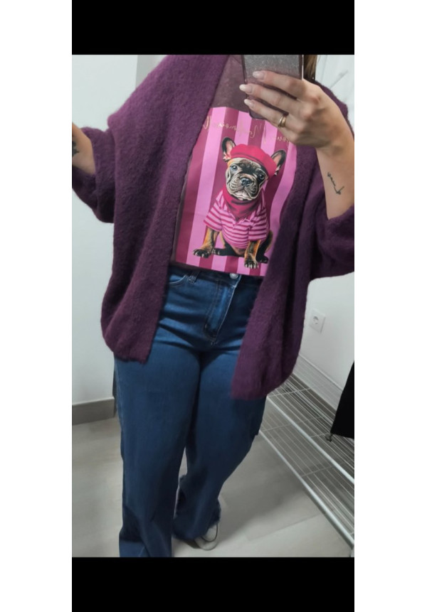 Camiseta a la piedra perro