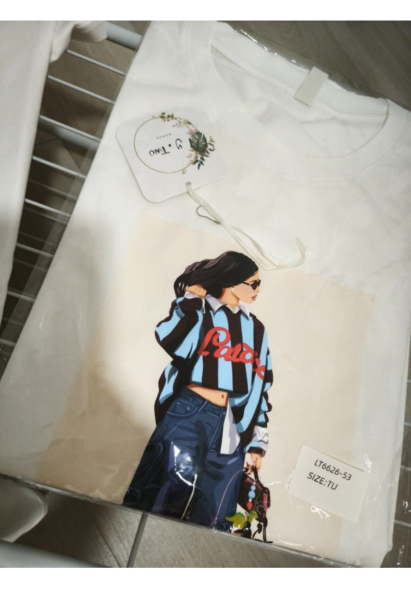 Camisetas animadas talla grande 