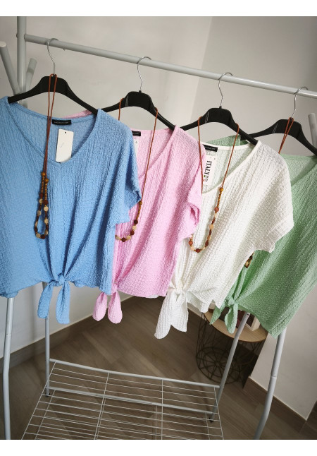 Blusa nudo textura 