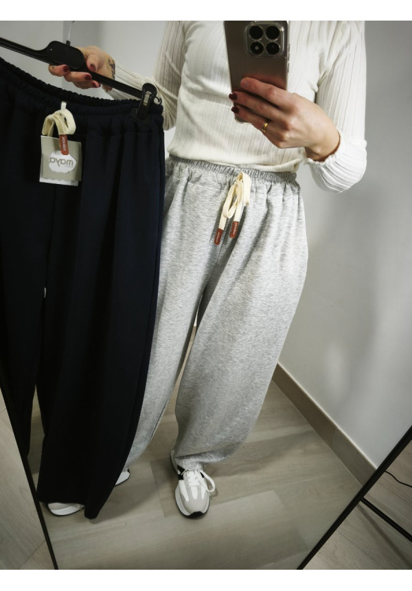 Pantalón globo talla grande 