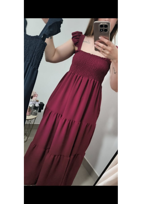 Vestido nido volante 