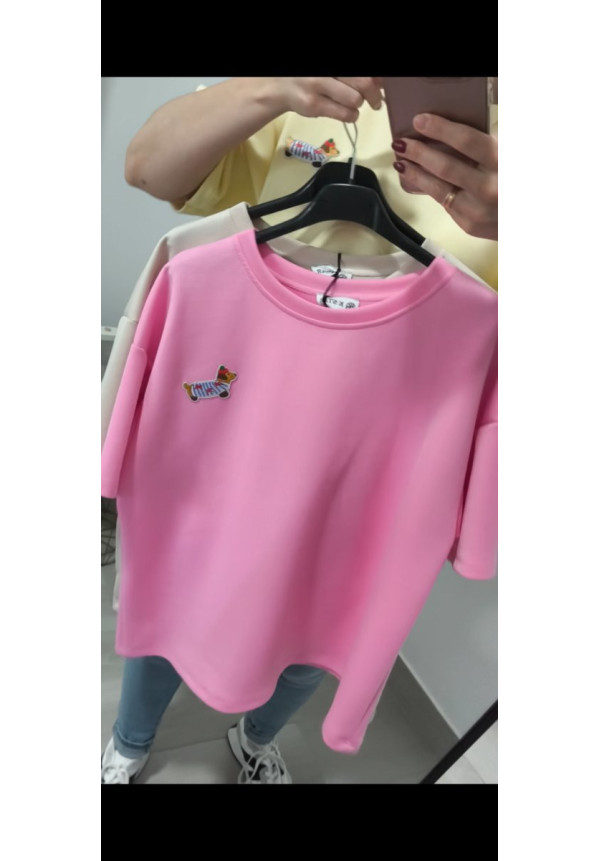 Camiseta perrito bordado