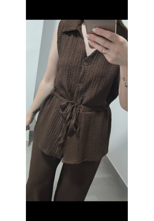 Conjunto textura amplio 