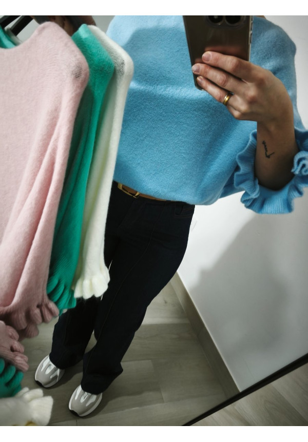 Jersey manga corta volante