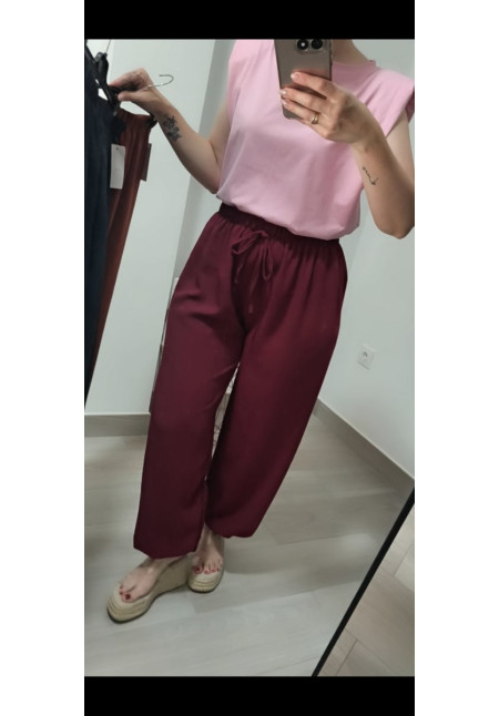Pantalón bombacho gasa