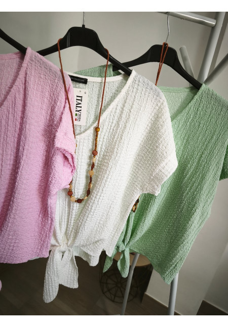 Blusa nudo textura 