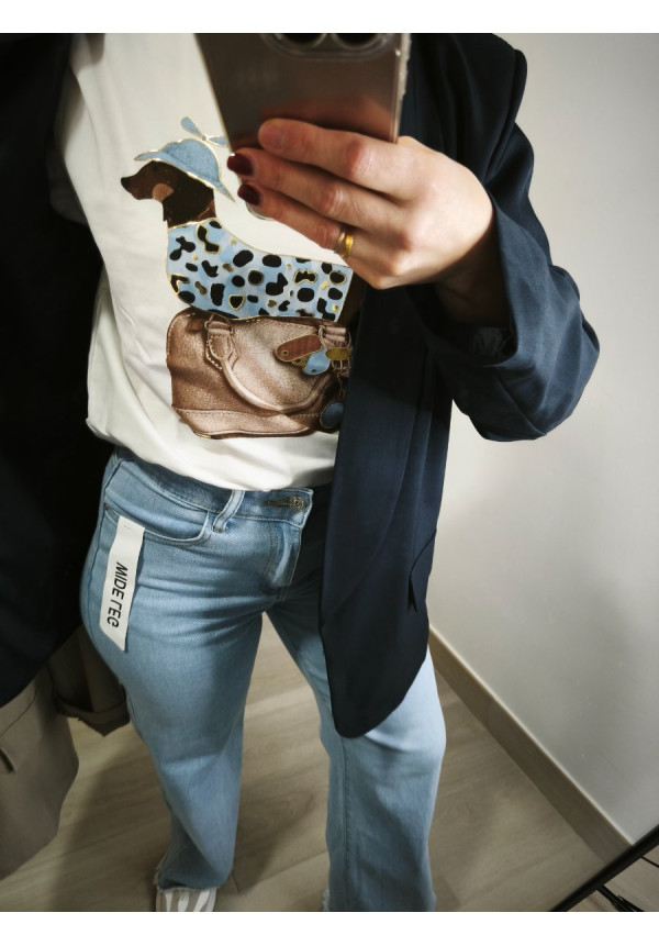 Camiseta perrito bolso