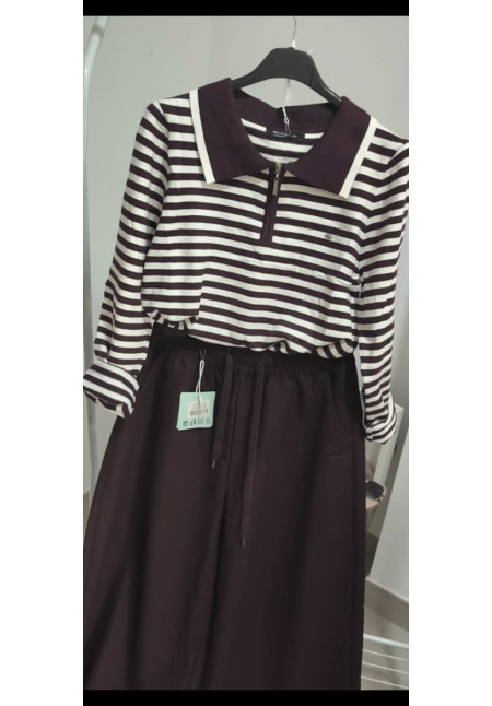 Jersey polo rayas