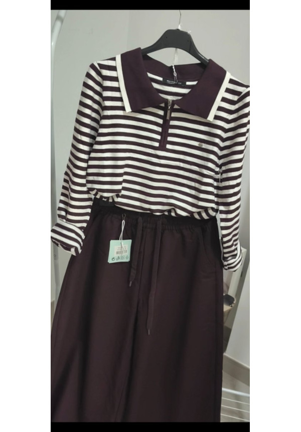 Jersey polo rayas