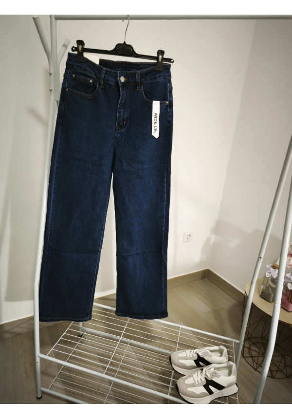 Vaquero oscuro wide leg 