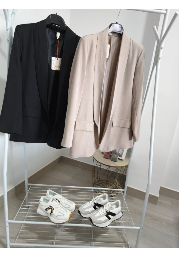 Blazer manga larga 