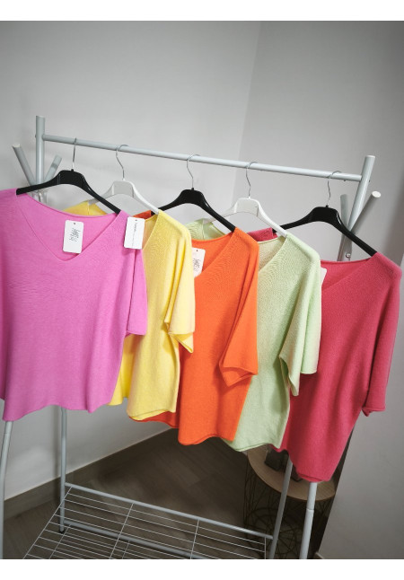 Jersey suave manga corta