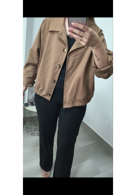 Bomber tejido vaquero 