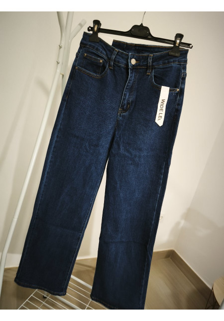 Vaquero oscuro wide leg 