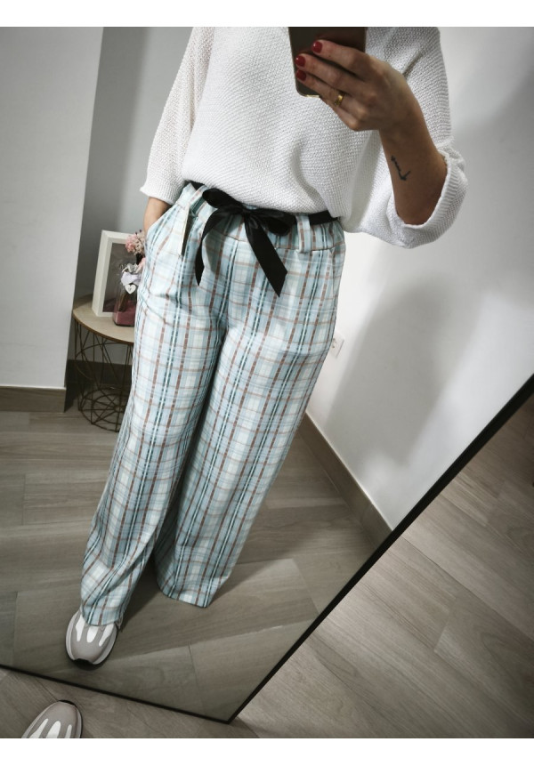 Pantalón cuadros